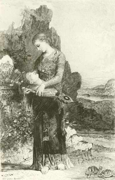 Orpheus  von Gustave Moreau